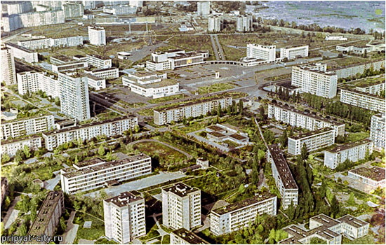 Luftaufnahme Prypjat